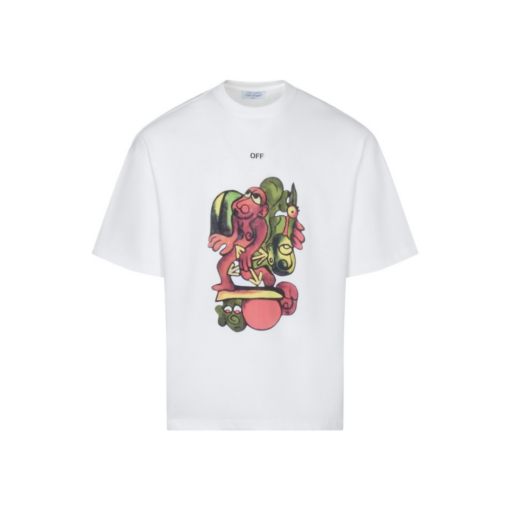 Off-White T Shirt White Graphic Print