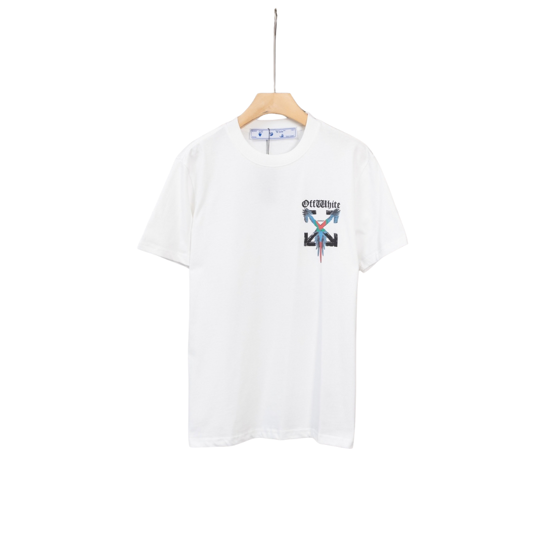 Off-White T Shirt White Monogram Design