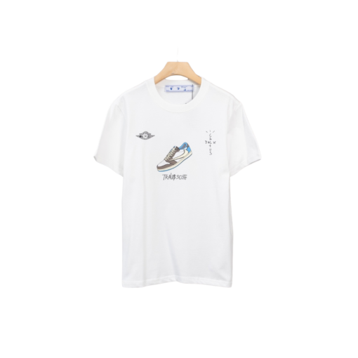 Off-White T Shirt White With Shoe Monogram