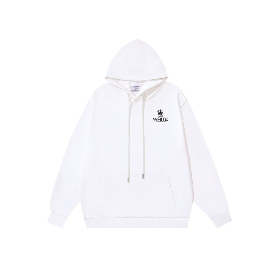 Off-White Hoodie White With Logo