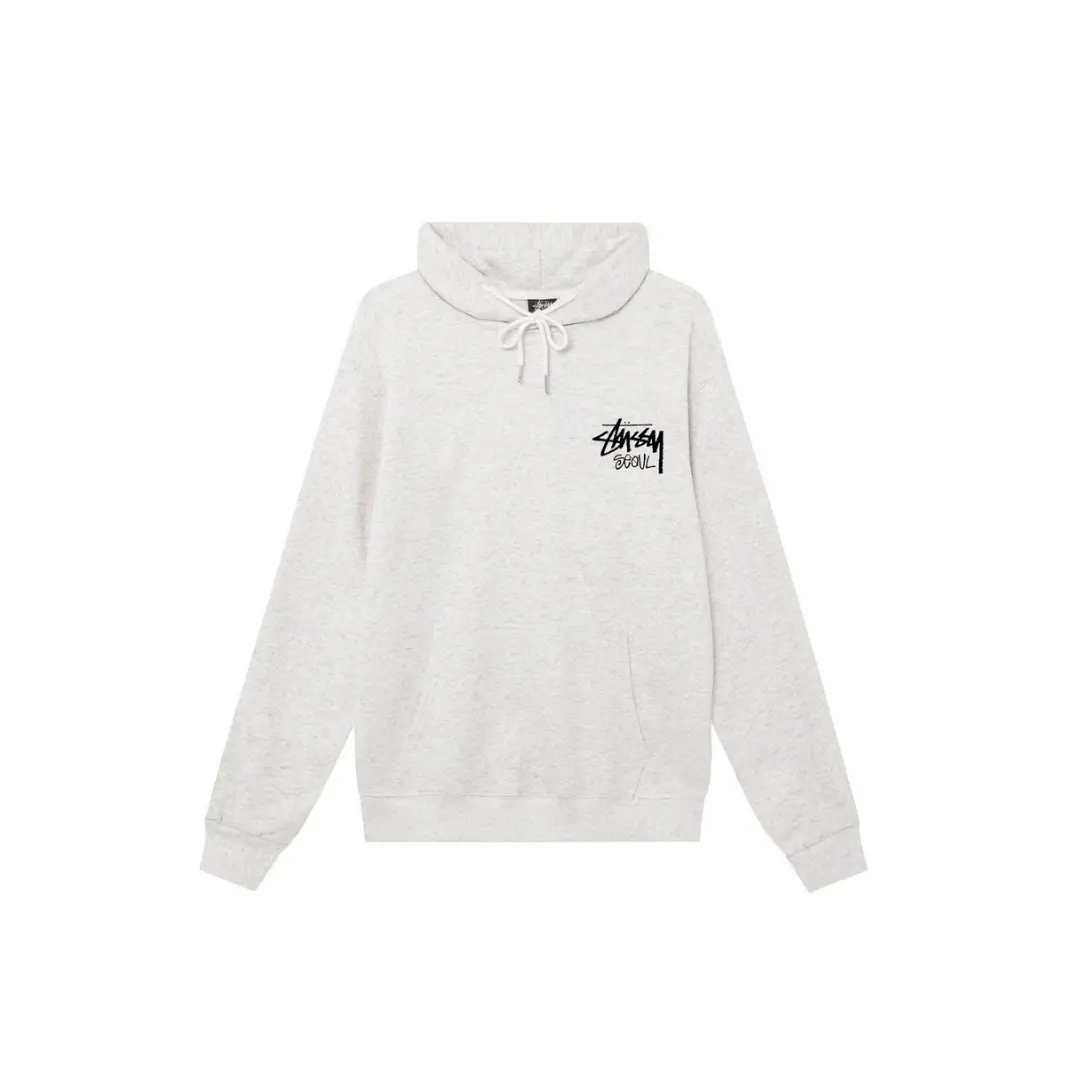 Stussy Hoodie White With Logo