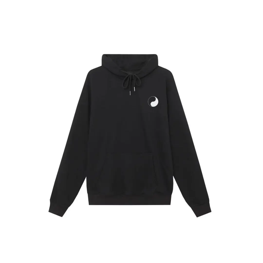 Stussy x Our Legacy OL Drop Shadow Dyed Hoodie Knight Black