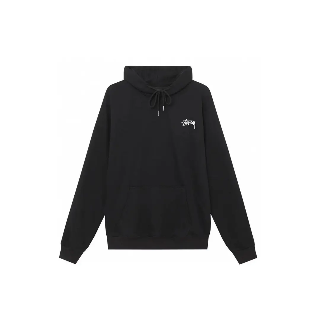 Stussy Basic Black Hoodie