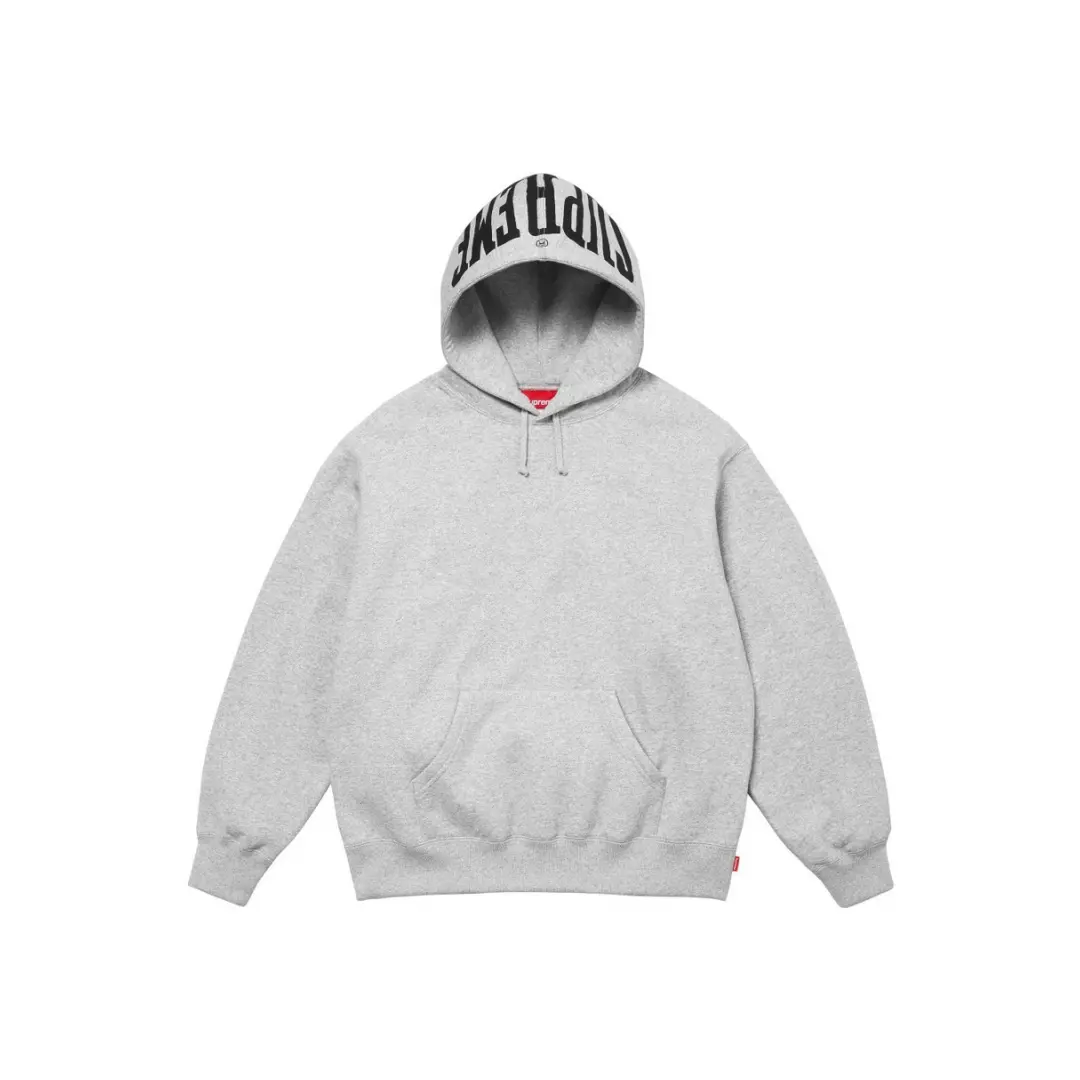 Supreme Anarchy Hoodie Gray