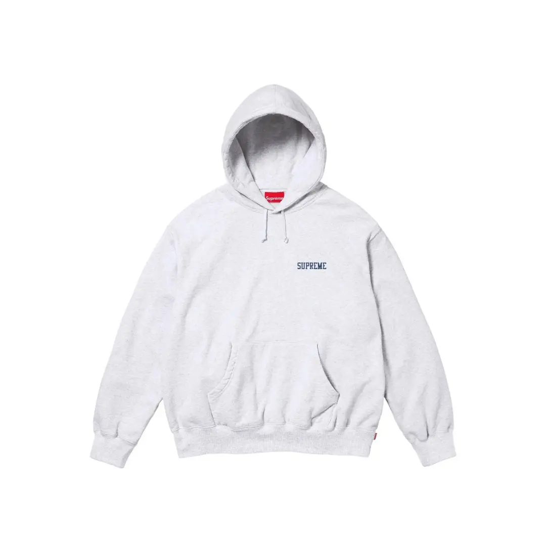 Supreme Anarchy Hooded Hoodie White