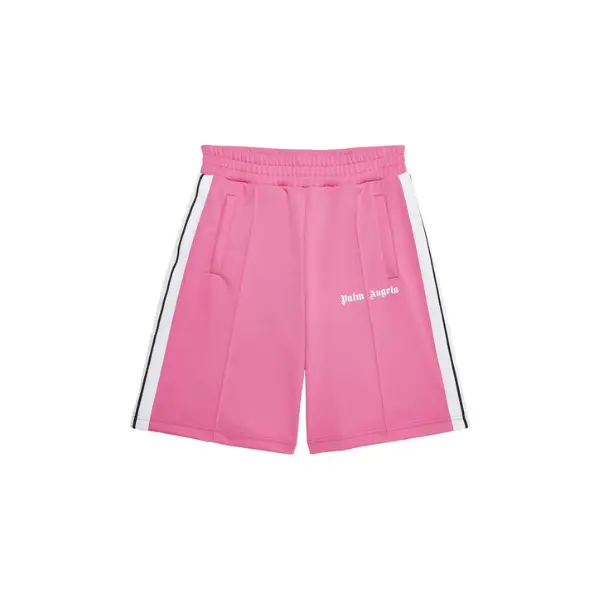 Palm Angels Classic Track Shorts ‘Fuchsia/White’