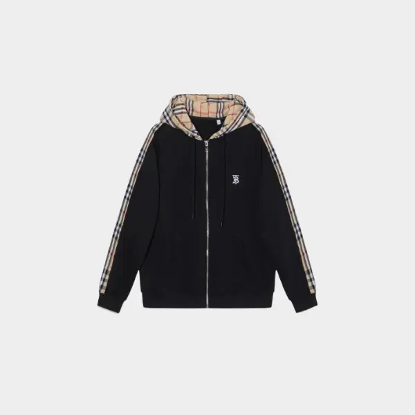Burberry Hooded Sweater Black