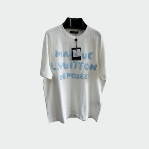LV Logo T-shirt Green
