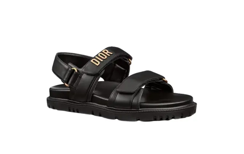 Dior Dioract Sandal Black - Imagen 2