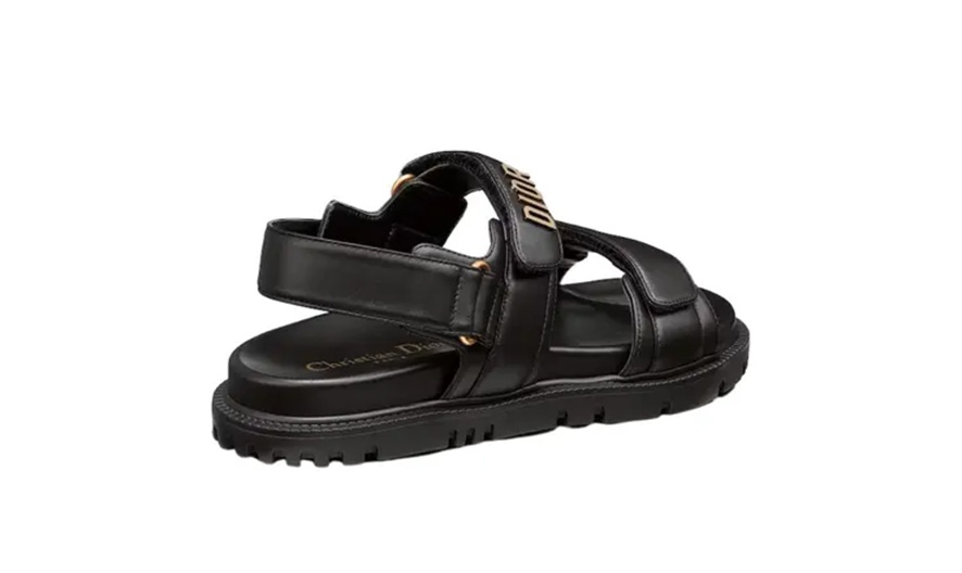 Dior Dioract Sandal Black - Imagen 3