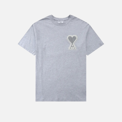 Puma x AMI Graphic T-shirt Light Grey Heather