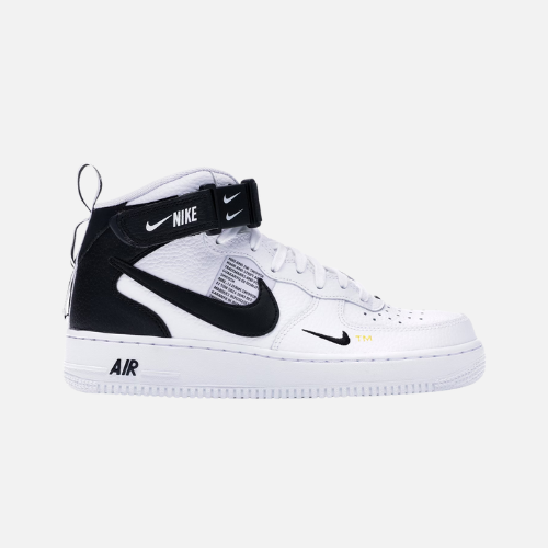 Nike Air Force One Utility Mid White Black