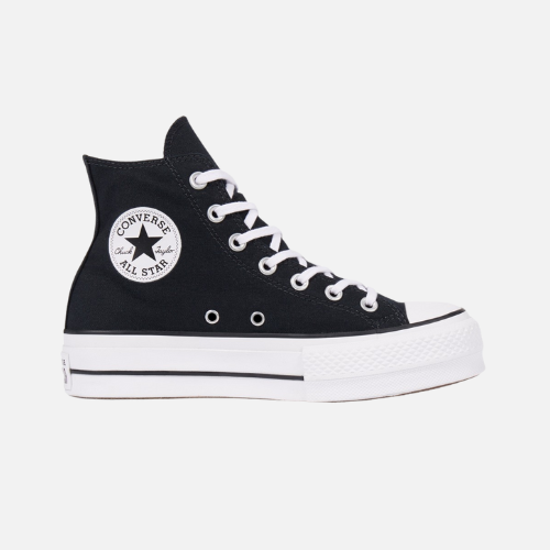 Converse All Star Black Altas Plataforma