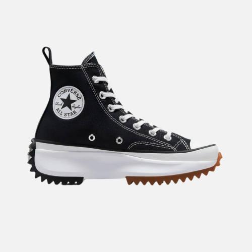 Converse All Star Black Canvas Platform