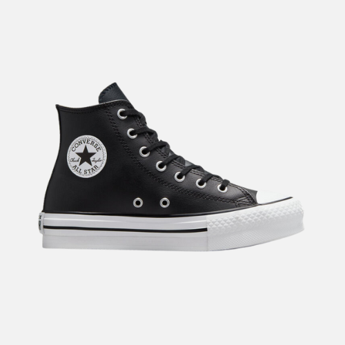 Converse All Star Platform Leather Black
