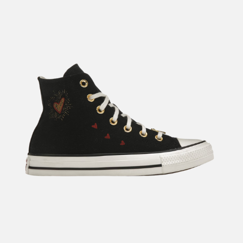 Converse All Star Valentines Black