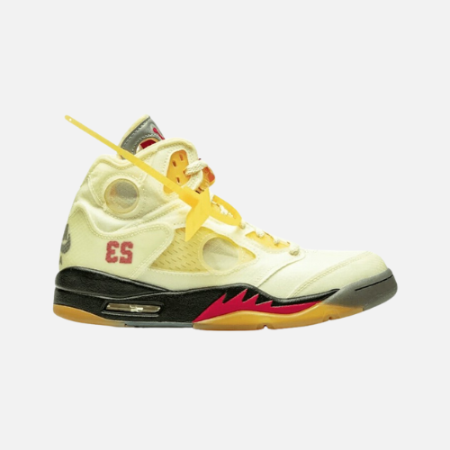 Air Jordan 5 OFF-WHITE Sail