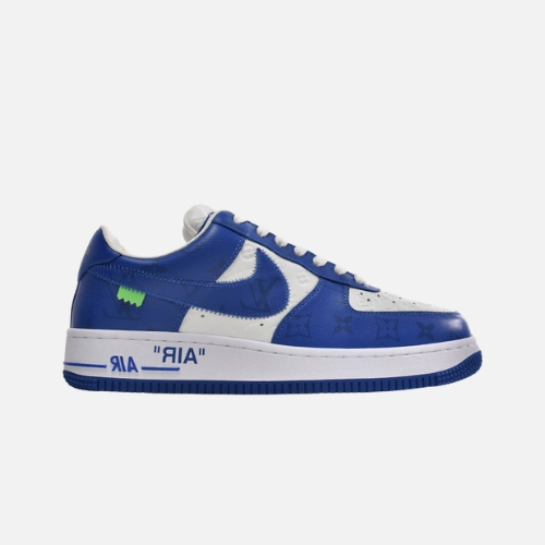 Louis Vuitton x Nike Air Force 1 White Blue