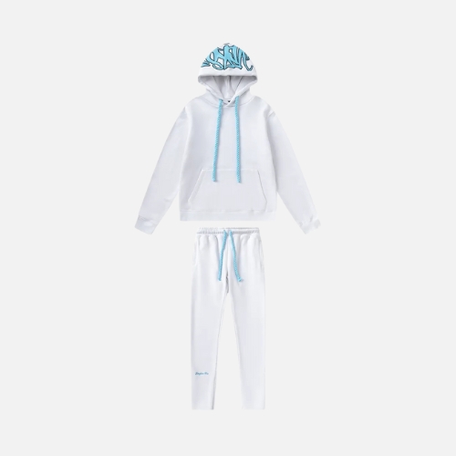 Syna World White Blue Tracksuit