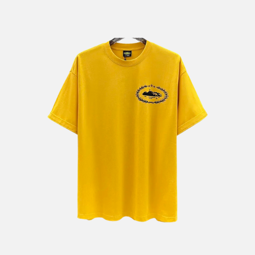 Corteiz Royale Heavyweight Tee Mustard Yellow