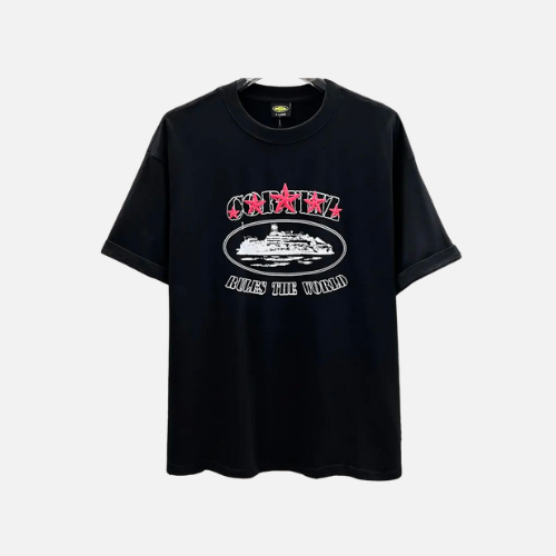 Corteiz OG Carni Alcatraz T-shirt Black