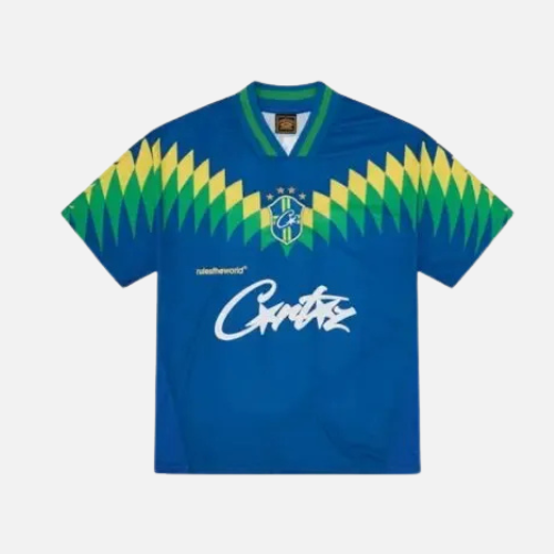 Corteiz Club America Brasil Jersey Blue