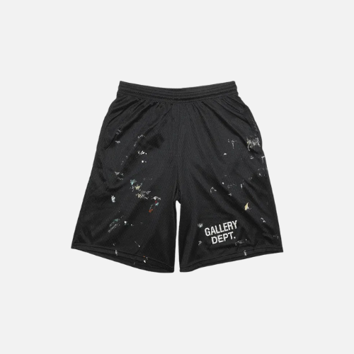 Gallery Dept Studio Gym Paint Shorts Black