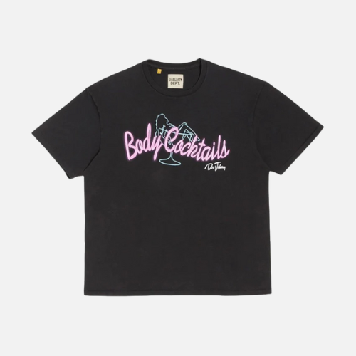Gallery Dept Body Cocktails T-Shirt Black