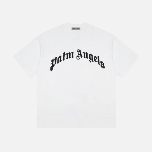 Palm Angels Classic Logo Over T-shirt White And Black