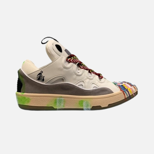 Lanvin Curb Lace-Up Painted