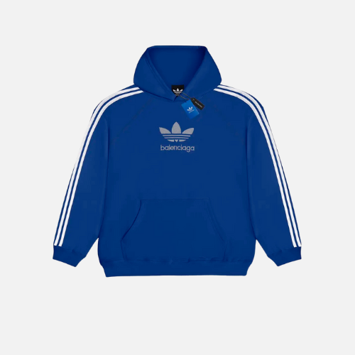 Hoodie Full Blue Balenciaga