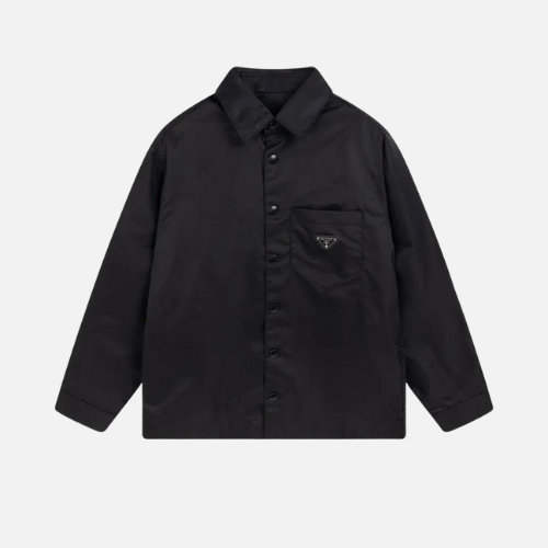 Prada Re-Nylon Shirt Black