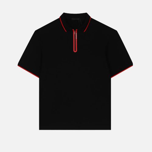 Prada Polo T-shirt Black
