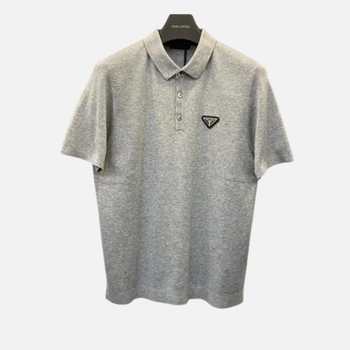 Prada Polo T-Shirt Grey