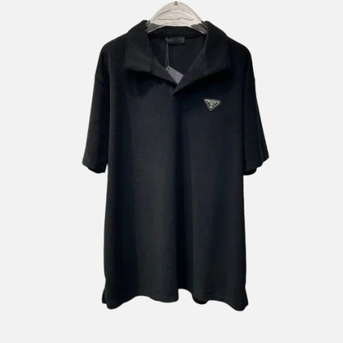Prada Polo T-Shirt Black