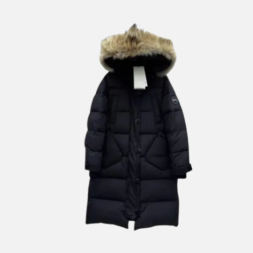 Canada Goose New Women Long Winter Jacket Black