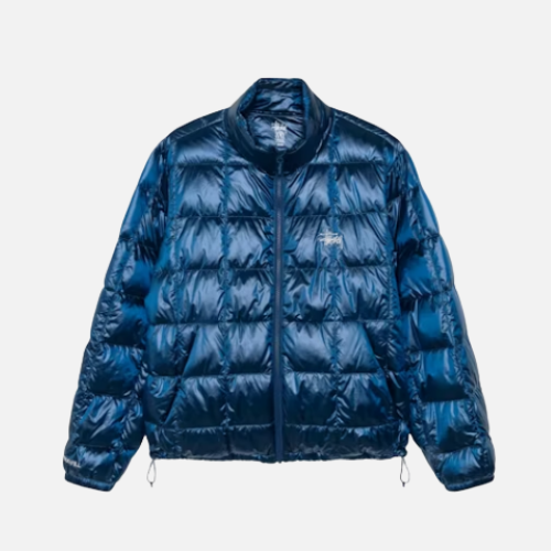 Stussy Midweight Puffer Jacket Blue