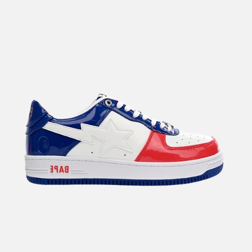 Bape STA Low Black Yellow Green White Red Orchi