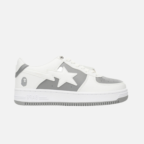 Bape STA Low Grey White