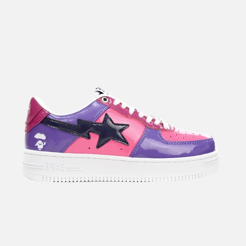 Bape STA Low Purple Mirror Surface