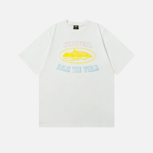 Corteiz Alcatraz T-shirt White