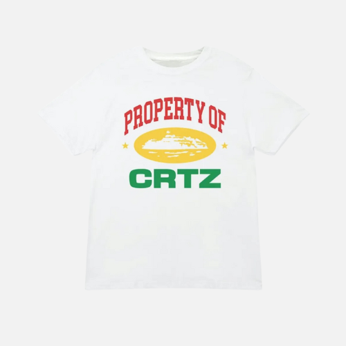 Corteiz Property Of Crtz Carni T-shirt White