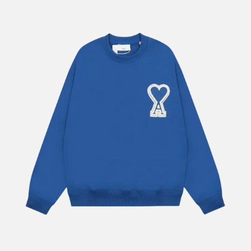 Hoodie Blue AMI