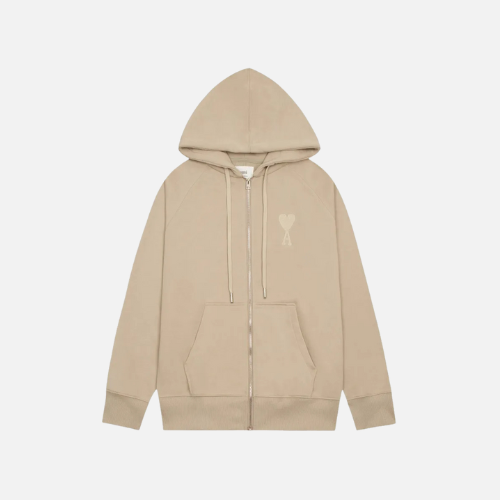 Hoodie Beige AMI
