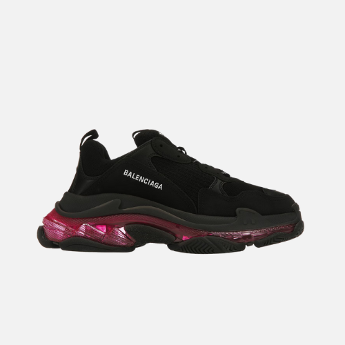 Balenciaga Triple S-Black Pink Neon