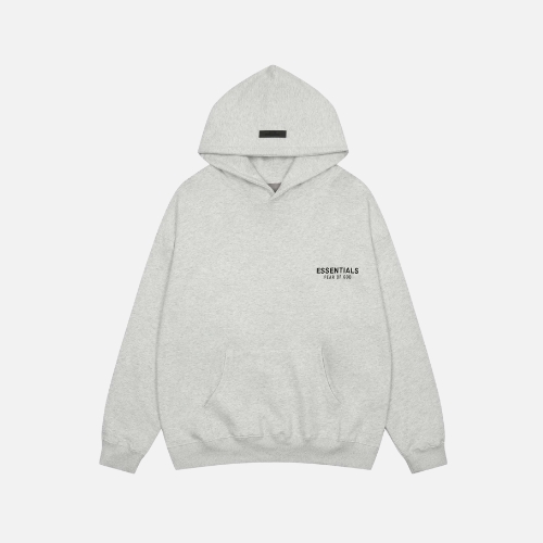 Essentials Fear of God Hoodie Grey Texture