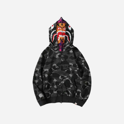 Hoodie Black Camo Bape