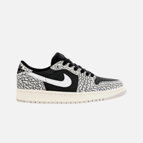 Travis Scott x Air Jordan 1 Low Black Gray Burst