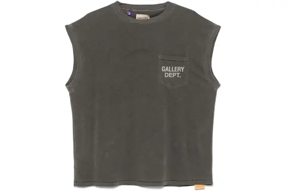 Gallery Dept. Augi Sleeveless T-shirt Vintage Black