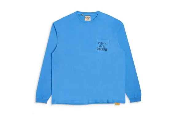 Gallery Dept. Dept De La Galerie L/S T-shirt Blue
